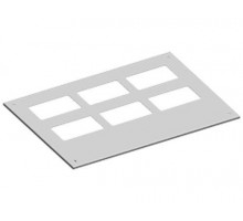 Панель верхняя для 2/.RG6 2 ряда отверстий ABB RD26F2
