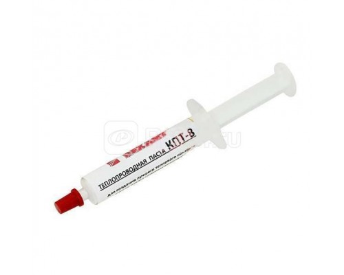 Паста теплопроводная КПТ-8 шприц 2мл REXANT 09-3751