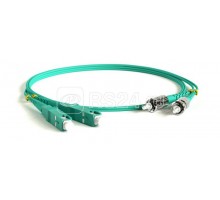 Патч-корд FC-D2-503-SC/PR-ST/PR-H-10M-LSZH-AQ волоконно-оптический (шнур) MM50/125(OM3) SC-ST 2мм duplex LSZH 10м Hyperline 247717