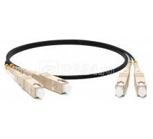 Патч-корд FC-D2-50-SC/PR-SC/PR-H-20M-LSZH-BK волоконно-оптический (шнур) MM 50/125 SC-SC 2мм duplex LSZH 20м черн. Hyperline 405344