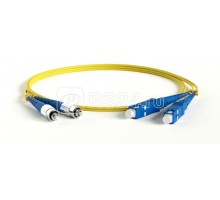 Патч-корд FC-D2-9-FC/UR-SC/UR-H-20M-LSZH-YL волоконно-оптический (шнур) SM 9/125 (OS2) SC/UPC-FC/UPC 2мм duplex LSZH 20м Hyperline 243815