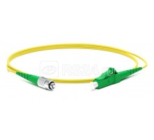 Патч-корд FC-S2-9-FC/AR-LC/AR-H-2M-LSZH-YL волоконно-оптический (шнур) SM 9/125 (OS2) FC/APC-LC/APC simplex LSZH 2м Hyperline 250672