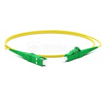 Патч-корд FC-S2-9-LC/AR-SC/AR-H-5M-LSZH-YL волоконно-оптический (шнур) SM 9/125 (OS2) LC/APC-SC/APC simplex LSZH 5м Hyperline 248991