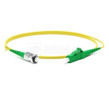 Патч-корд FC-S2-9-LC/AR-ST/AR-H-5M-LSZH-YL волоконно-оптический (шнур) SM 9/125 (OS2) ST/APC-LC/APC simplex LSZH 5м Hyperline 250704