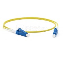 Патч-корд FC-S2-9-LC/UR-LC/UR-H-10M-LSZH-YL волоконно-оптический (шнур) SM 9/125 (OS2) LC/UPC-LC/UPC simplex LSZH 10м Hyperline 243403