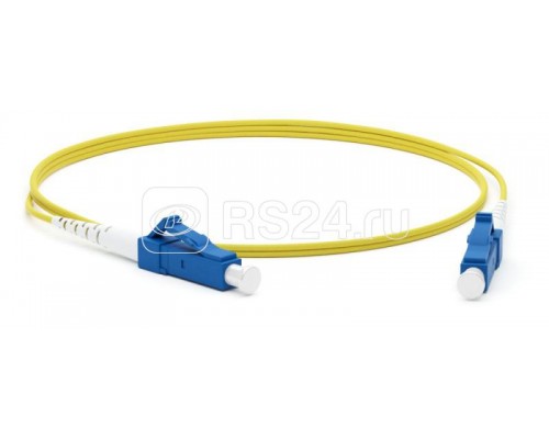 Патч-корд FC-S2-9-LC/UR-LC/UR-H-3M-LSZH-YL волоконно-оптический (шнур) SM 9/125 (OS2) LC/UPC-LC/UPC simplex LSZH 3м Hyperline 246452