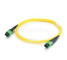 Патч-корд FHD-MC3-9-MPOM12/AS-MPOM12/AS-A-1M-LSZH-YL волоконно-оптический MPO (папа)-MPO (папа) тип A 12 волокон 9/125 (OS2) 40/100G LSZH 1м Hyperline 44932