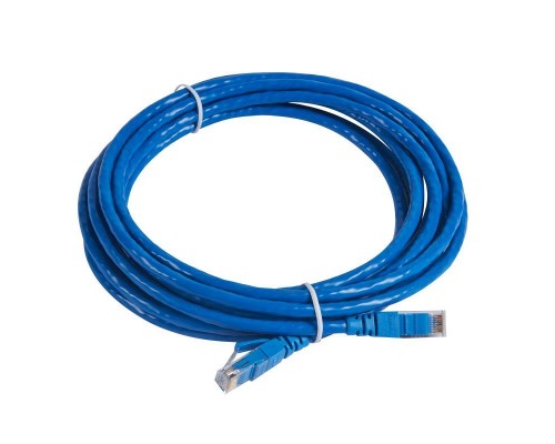 Патч-корд LCS RJ45 UTP кат.6 5м син. (шт) Leg 051775