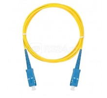 Патч-корд NMF-PC1S2C2-SCU-SCU-002 волоконно-оптический соед. одномод. 9/125мкм стандарта OS2 SC/UPC-SC/UPC одинарн. LSZH нг(В)-HFLTx 2мм жел. 2м NIKOMAX NMF-PC1S2C2-SCU-SCU-002