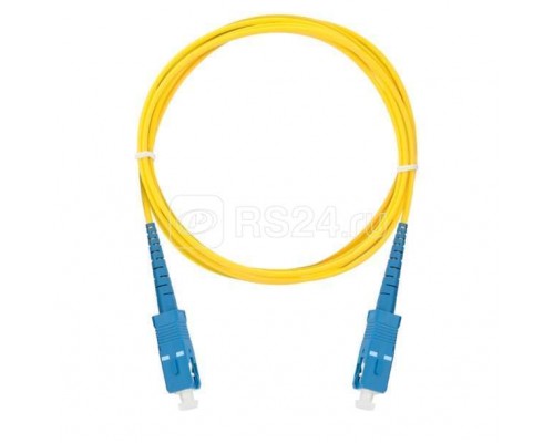 Патч-корд NMF-PC1S2C2-SCU-SCU-002 волоконно-оптический соед. одномод. 9/125мкм стандарта OS2 SC/UPC-SC/UPC одинарн. LSZH нг(В)-HFLTx 2мм жел. 2м NIKOMAX NMF-PC1S2C2-SCU-SCU-002