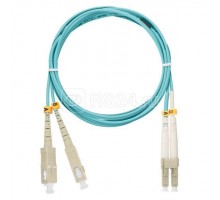 Патч-корд NMF-PC2M3C2-SCU-LCU-001 волоконно-оптический (шнур)перех. 50/125 (ОМ3) SC/UPC-LC/UPC двойн. LSZH нг(В)-HFLTx 1м NIKOMAX NMF-PC2M3C2-SCU-LCU-001