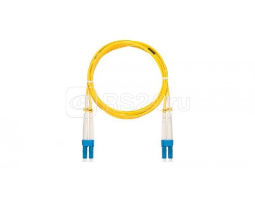 Патч-корд NMF-PC2S2C2-LCU-LCU-002 волоконно-оптический соед. одномод. 9/125мкм стандарта OS2 LC/UPC-LC/UPC двойн. LSZH нг(В)-HFLTx 2мм жел. 2м NIKOMAX NMF-PC2S2C2-LCU-LCU-002