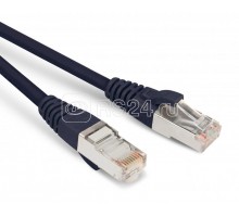Патч-корд PC-LPM-STP-RJ45-RJ45-C6-2M-LSZH-BK F/UTP экран. кат.6 LSZH 2м черн. Hyperline 230357