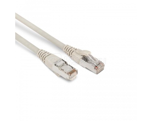 Патч-корд PC-LPM-STP-RJ45-RJ45-C6-2M-LSZH-GY F/UTP экран. кат.6 LSZH 2м сер. Hyperline 42375