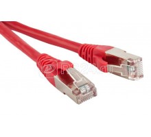 Патч-корд PC-LPM-STP-RJ45-RJ45-C6-5M-LSZH-RD F/UTP экран. кат.6 LSZH 5м красн. Hyperline 230375
