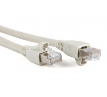 Патч-корд PC-LPM-STP-RJ45-RJ45-C6a-10M-LSZH-GY F/UTP экран. кат.6a LSZH 10м сер. Hyperline 52125