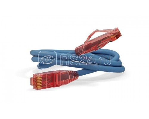 Патч-корд PC-LPM-UTP-RJ45-RJ45-C5e-10M-LSZH-BL U/UTP кат.5e LSZH 10м син. Hyperline 52531