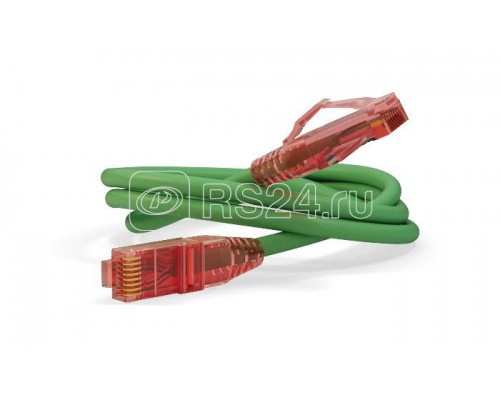Патч-корд PC-LPM-UTP-RJ45-RJ45-C5e-10M-LSZH-GN U/UTP кат.5e LSZH 10м зел. Hyperline 230010
