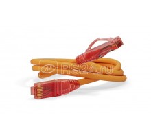 Патч-корд PC-LPM-UTP-RJ45-RJ45-C5e-1.5M-LSZH-OR U/UTP кат.5е LSZH 1.5м оранж. Hyperline 229958