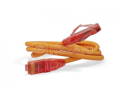 Патч-корд PC-LPM-UTP-RJ45-RJ45-C5e-1.5M-LSZH-OR U/UTP кат.5е LSZH 1.5м оранж. Hyperline 229958