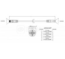 Патч-корд PC-LPM-UTP-RJ45-RJ45-C6-10M-LSZH-GY U/UTP кат.6 LSZH 10м сер. Hyperline 41843