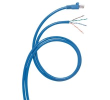 Патч-корд RJ 45 комбинированный кат. 6 для распред. коробок F/UTP 20 м Leg 051798