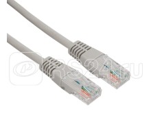 Патч-корд UTP категория 5e LSZH неэкранир. сер. (дл.1м) Rexant 18-8002