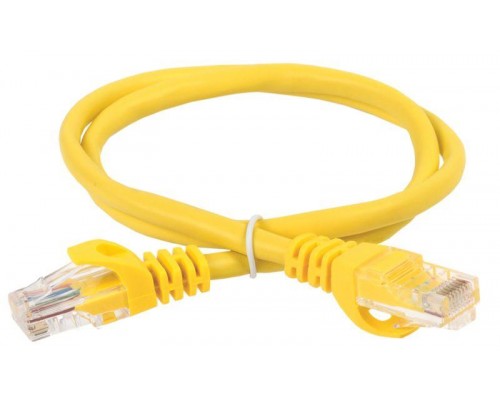 Патч-корд кат.5е UTP 2м жел. ITK PC05-C5EU-2M