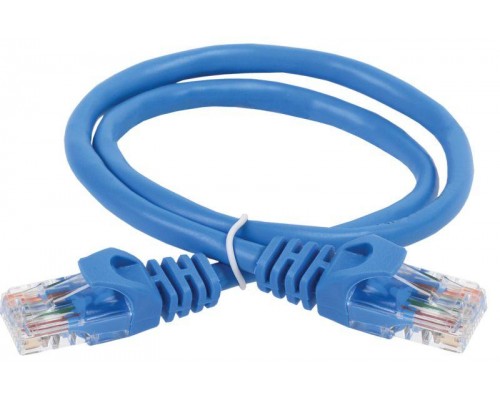 Патч-корд кат.5е UTP 5м син. ITK PC03-C5EU-5M