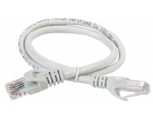 Патч-корд кат.5е UTP LSZH 10м сер. ITK PC01-C5EUL-10M