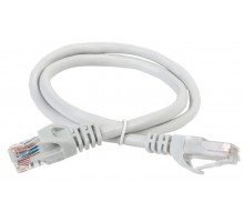 Патч-корд кат.5е UTP LSZH 2м сер. ITK PC01-C5EUL-2M
