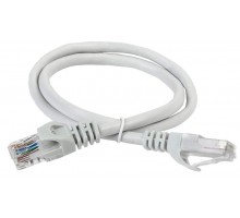 Патч-корд кат.6 UTP LSZH 10м сер. ITK PC01-C6UL-10M