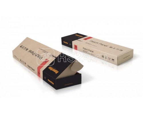 Патч-панель 19дюйм PP3-19-24-8P8C-C5E-SH-110D 1U 24 порта RJ45 полн. экран. кат.5e Dual IDC ROHS черн. Hyperline 246037