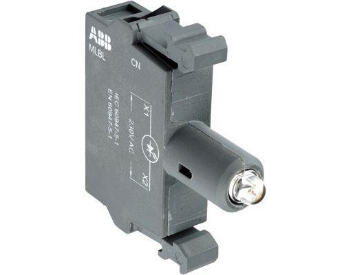 Патрон MLBL-05W со встр. светодиод. бел. 110-130В DC ABB 1SFA611621R1055