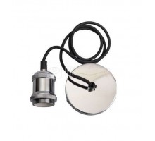 Патрон с проводом RETRO PLC 01 E27 230V/1M Electrosilvering JazzWay 5015951