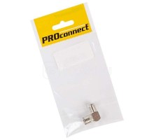 Переход гнездо F-гнездо TV угловой (уп.50шт) PROCONNECT 05-4312-4