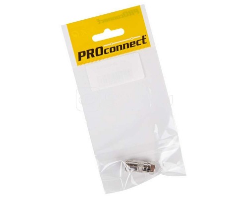 Переход штекер F - гнездо TV (инд. упак.) PROCONNECT 05-4362-4-7