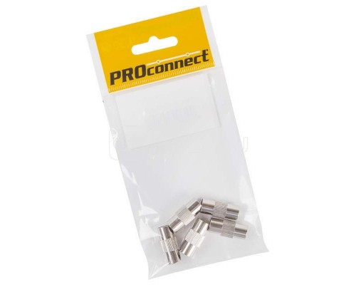 Переход штекер TV - штекер TV (уп.5шт) PROCONNECT 05-2302-4-9