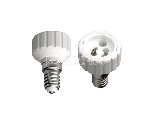 Переходник LH14-GU10L с E14 на GU10 корпуса PBT Uniel 06470