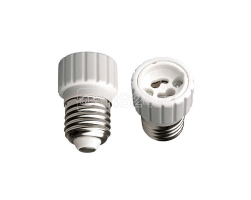 Переходник LH27-GU10L с E27 на GU10 корпус PBT Uniel 06472