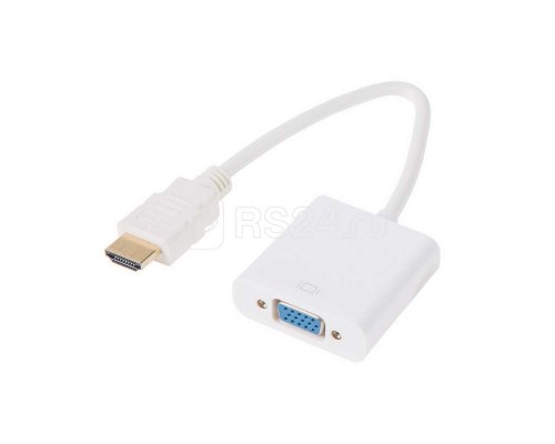 Переходник штекер HDMI - гнездо VGA (провод) Rexant 17-6835