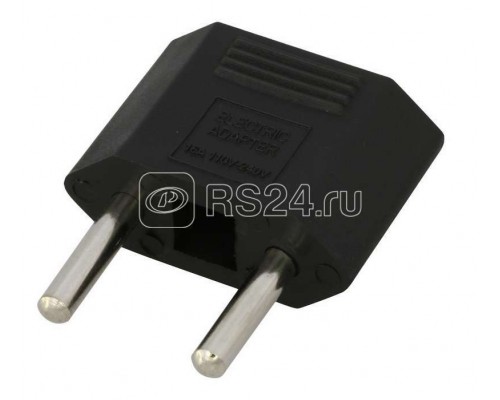 Переходник сетевой плоский Тефаль черн. Rexant 11-1042