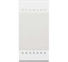 Переключатель 1-кл. 1мод. СП LivingLight 16А IP20 винт. клеммы бел. Leg BTC N4003N