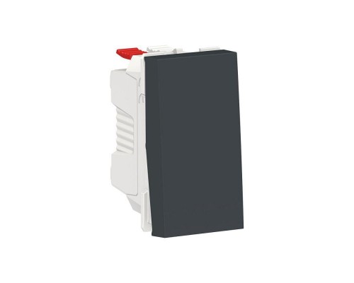 Переключатель 1-кл. 1мод. СП Unica Modular IP21 (сх. 6) 250В 10AX антрацит SchE NU310354