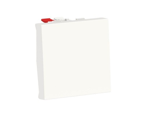 Переключатель 1-кл. 2мод. СП Unica Modular IP21 (сх. 6) 250В 10AX бел. SchE NU320318