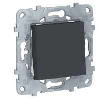 Переключатель 1-кл. 2мод. СП Unica New IP21 (сх. 6) 250В 10AX антрацит SchE NU520354