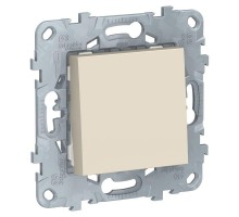 Переключатель 1-кл. 2мод. СП Unica New IP21 (сх. 6) 250В 10AX беж. SchE NU520344