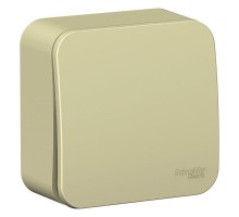 Переключатель 1-кл. ОП Blanca 10А IP20 (сх. 6) 250В с изолир. пластиной беж. SchE BLNVA106017