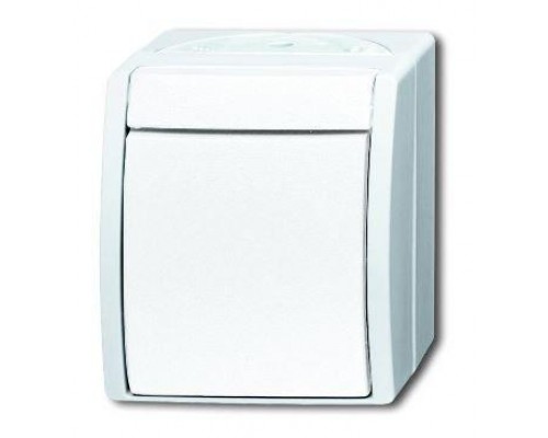 Переключатель 1-кл. ОП Ocean 10А IP44 альп. бел. ABB 2CKA001085A1632