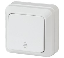 Переключатель 1-кл. ОП Quadro 10А IP20 2-103-01 250В бел. Intro Б0027637
